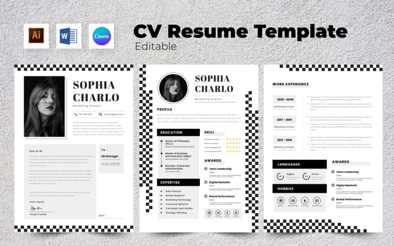 Resume / CV Marketingový analytik V5