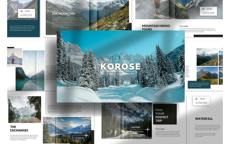 Korose PowerPoint 演示文稿模板