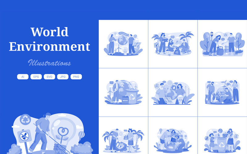 M599_ World Environment Illustration Pack 4