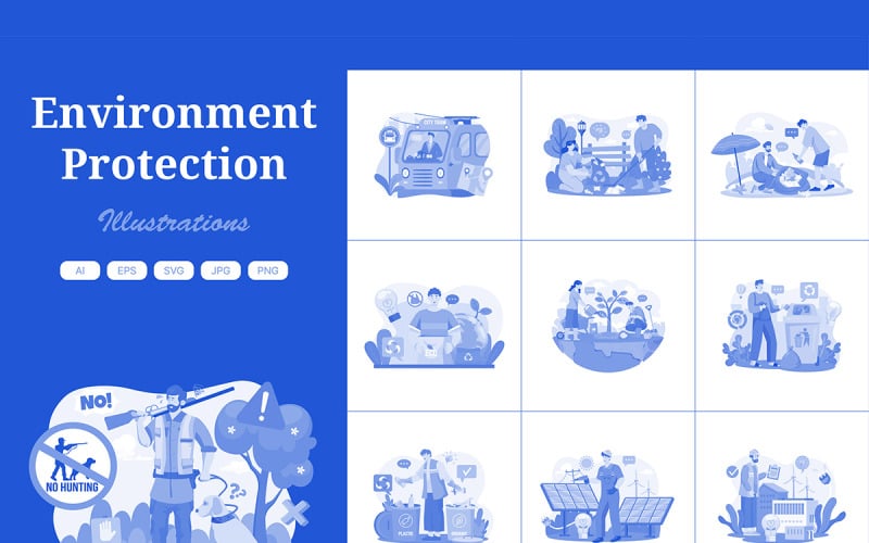 M623_Environment Protection Illustration Pack