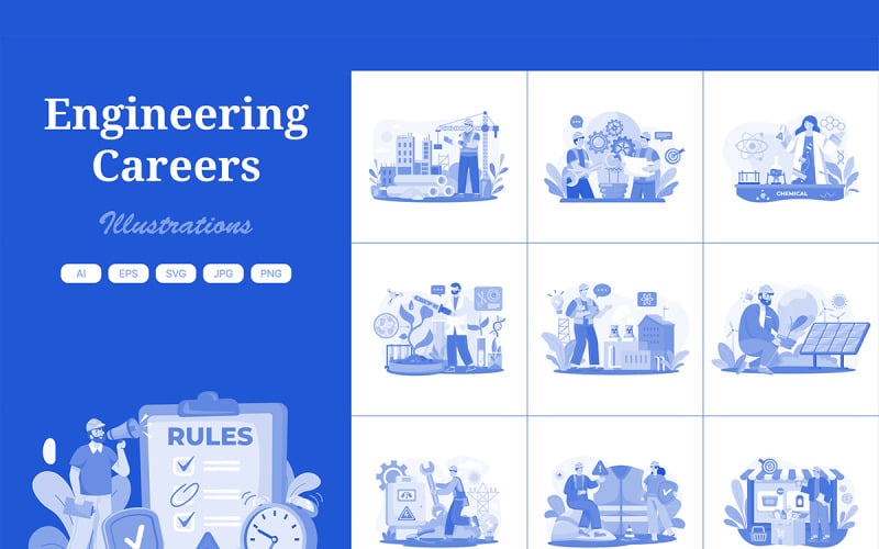 M572_ Engineering Carrière Illustratiepakket 1