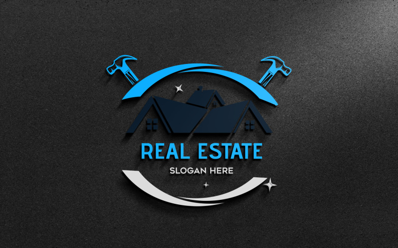 Plantilla de logotipo de bienes raíces-Logotipo de construcción-Diseño de logotipo de propiedad...60
