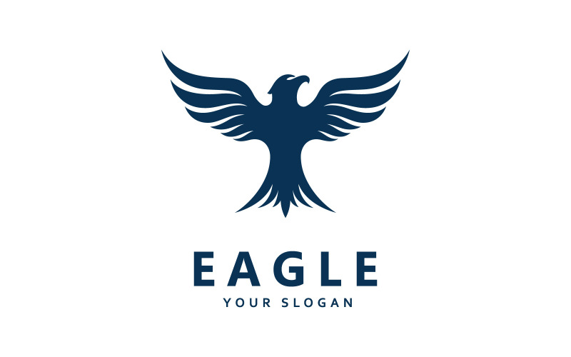Eagle Bird Logo Template Vector Icon V3