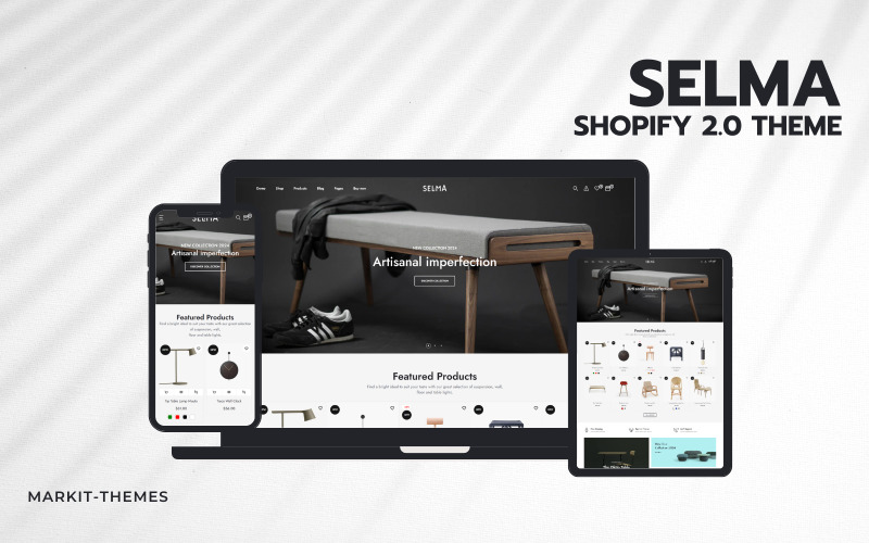 Selma - Thème Shopify 2.0 pour meubles haut de gamme