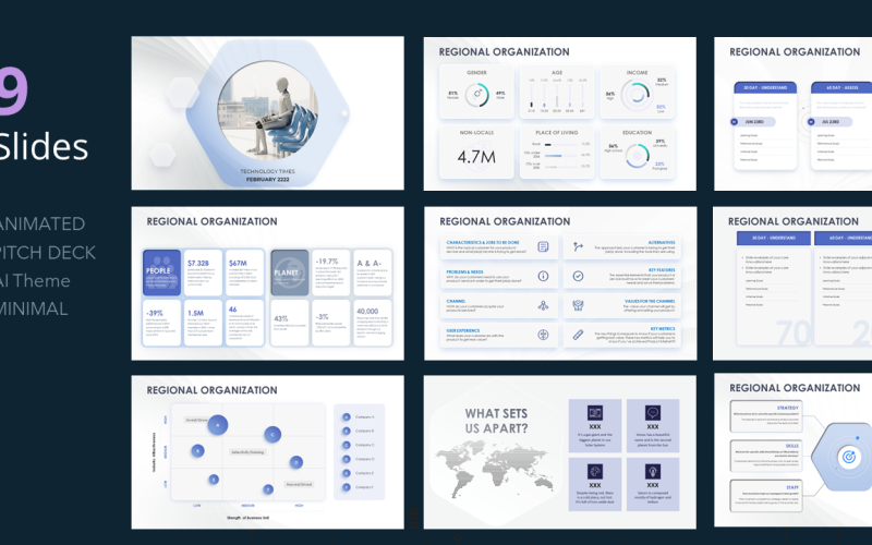 Ai Pitch Deck_Light Thème_Technologie - TemplateMonster