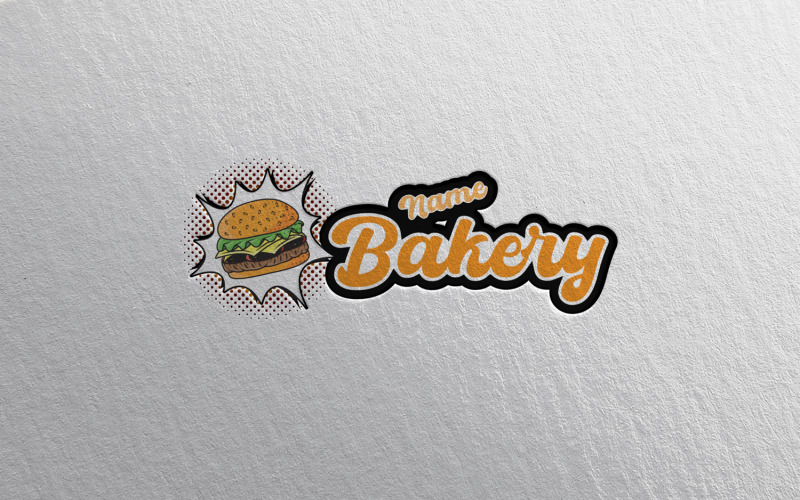 Modello logo panetteria-Logo negozio panetteria-Logo panetteria moderna...9