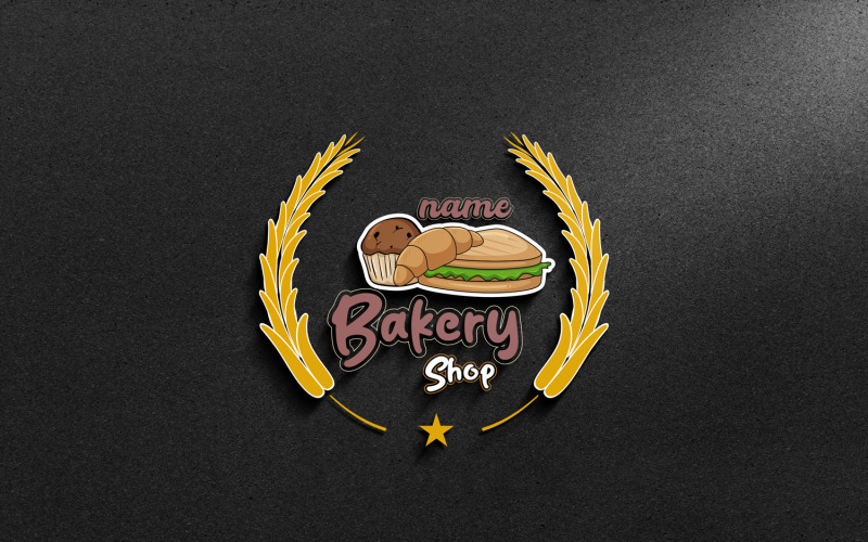 Szablon logo piekarni-logo sklepu piekarniczego-nowoczesne logo piekarni...18