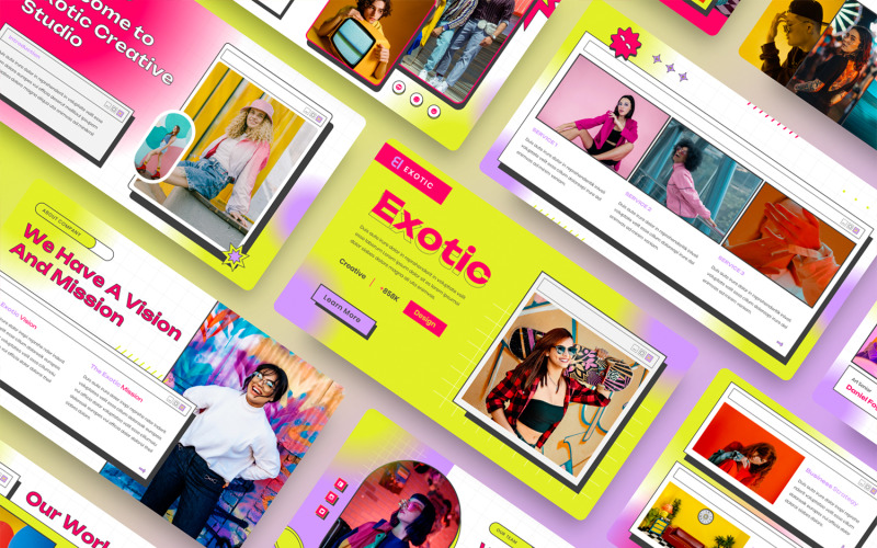 Exotisch - Creatieve Google-diasjabloon