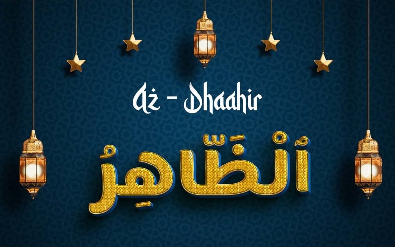 Kreatywny projekt logo marki AZ-DHAAHIR