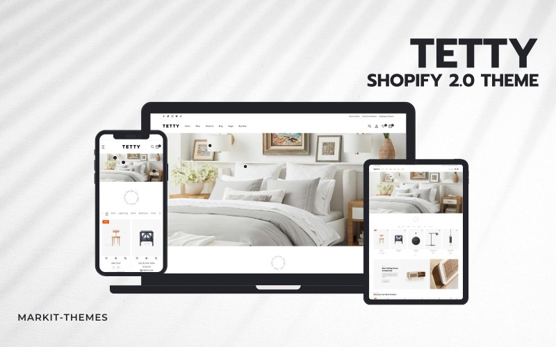 Tetty — motyw Premium Furniture Shopify 2.0