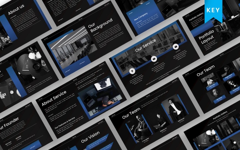 Modello aziendale agile per keynote