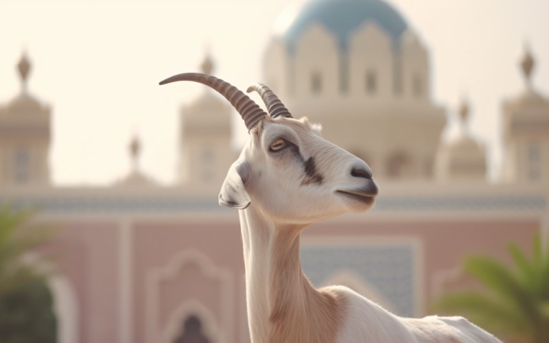 Een geit voor een islamitische moskee Achtergrond 01