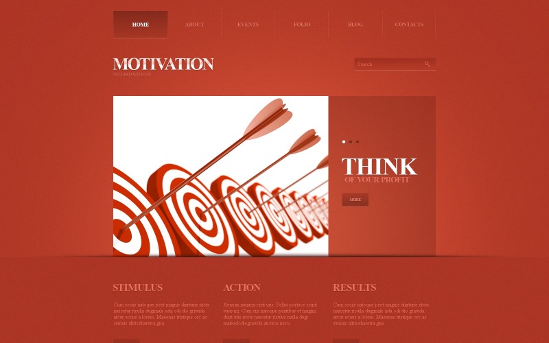 Szablon Drupal dla agencji marketingowych