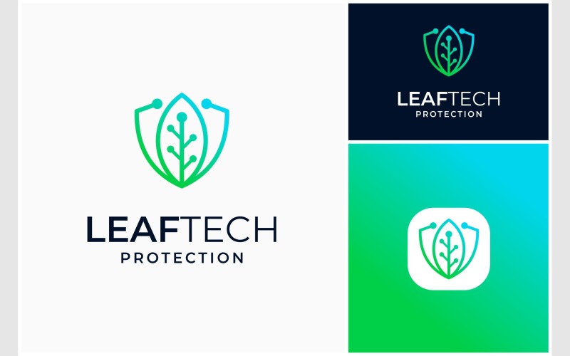 Leaf beveiligingstechnologie-logo