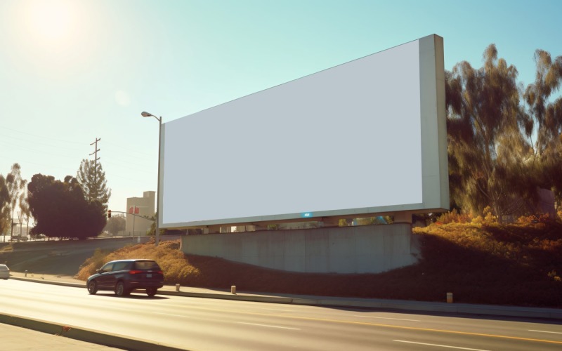 Silniční billboardová reklama maketa 17
