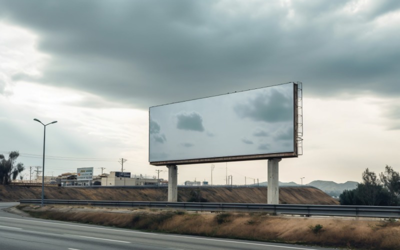 Roadside Billboard Advertisement Mockup 32