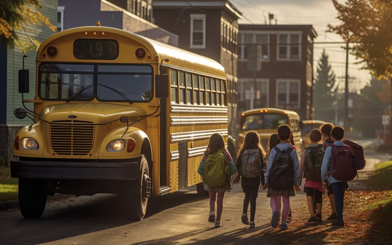 School Rush Kids, mochilas y viajes en autobús 26