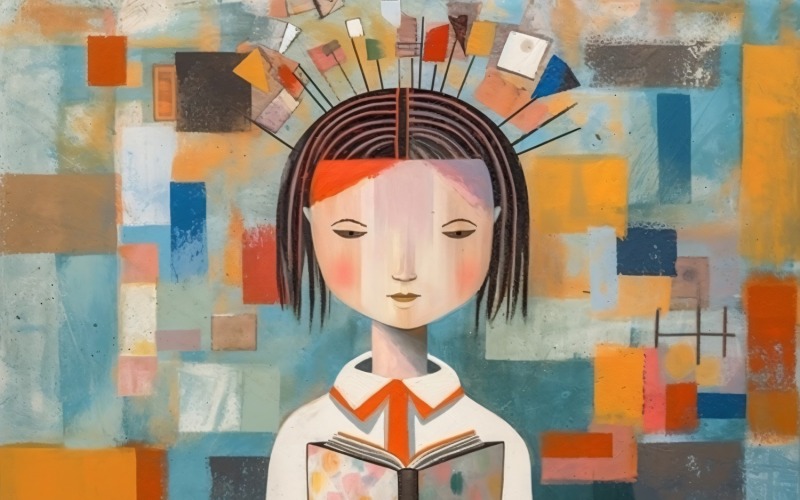 Tillbaka till skolan konceptillustration 126