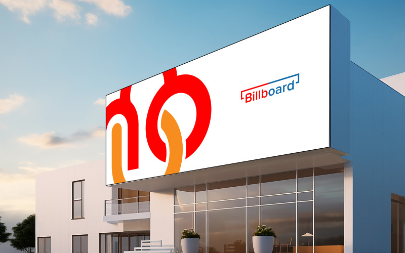 Design advertising billboard mockup Billboard mockup display outdoor Advertising billboard mockup