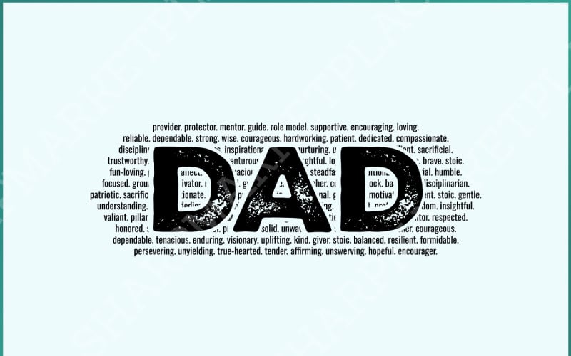 Palabras del padre PNG, Papá fresco PNG, Regalo del Día del Padre, Camisa de papá PNG, Paternidad del Día del Papá, Regalo para papá