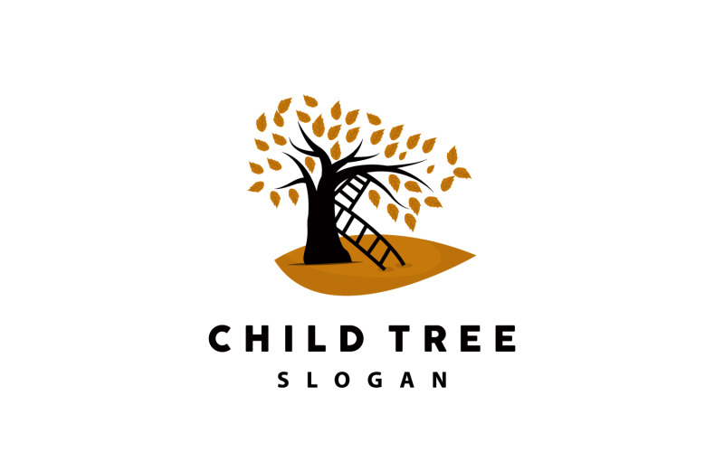 Play tree template illustration tree logoV7