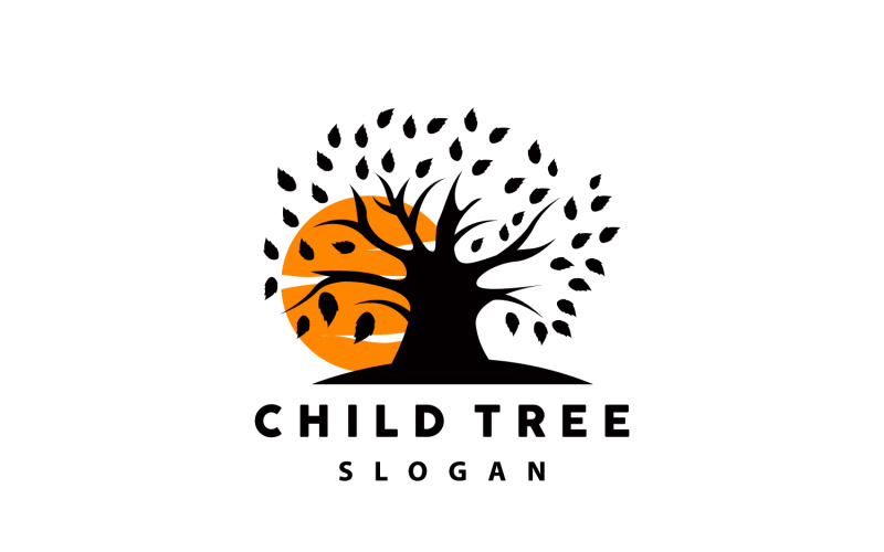 Play tree template illustration tree logoV19