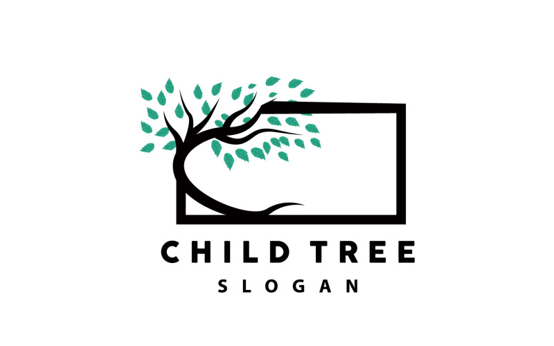 Play tree template illustration tree logoV25