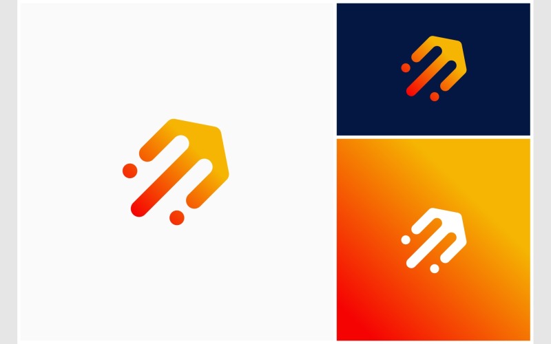 Logo moderne de lancement de startup