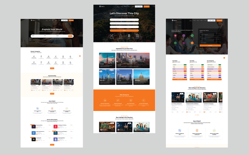 LineUp: modello HTML per l'elenco delle directory