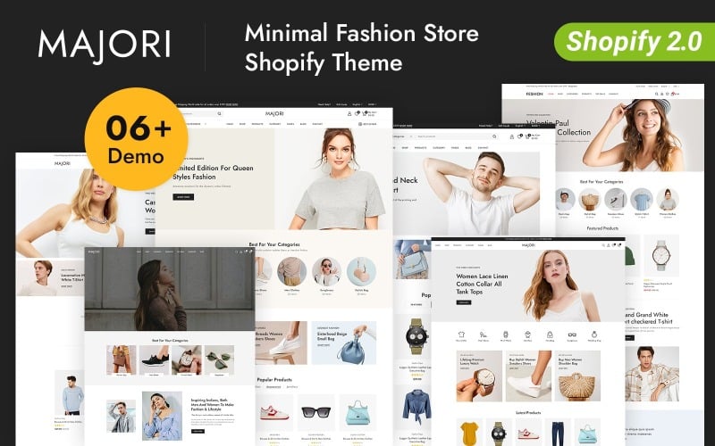 Majori - 时尚、服饰和服装店 Shopify 2.0 响应式主题