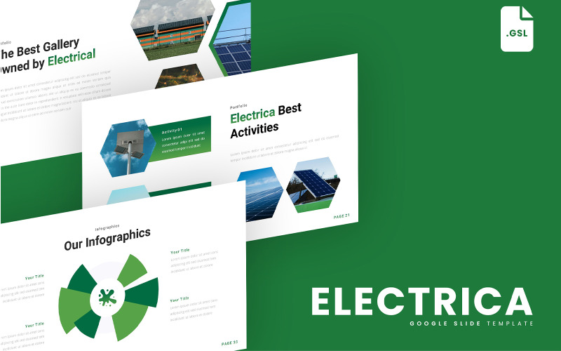 Electrica – Napenergia Google diáksablon