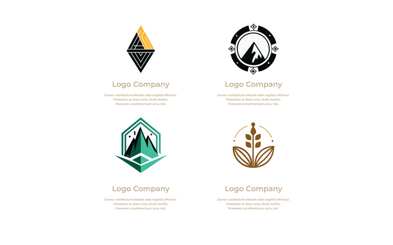 Firmenlogo Einzigartiges Design 35