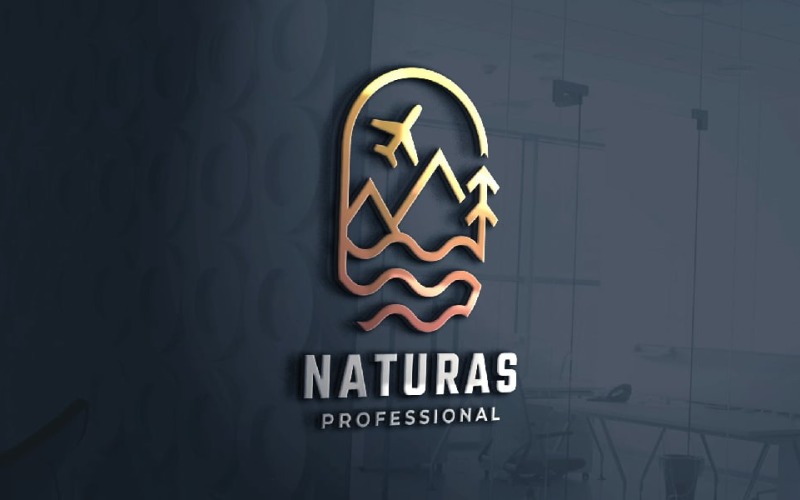 Nature Travel Professional Logotyp