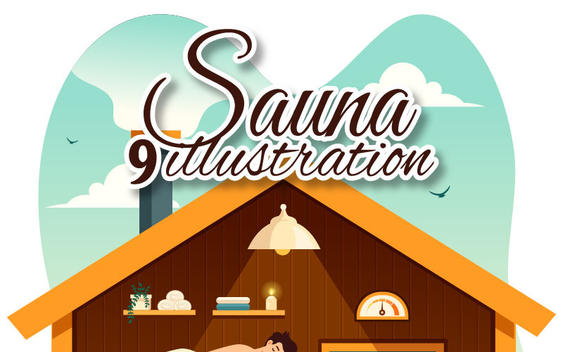 9 Bastu och ångrum Illustration