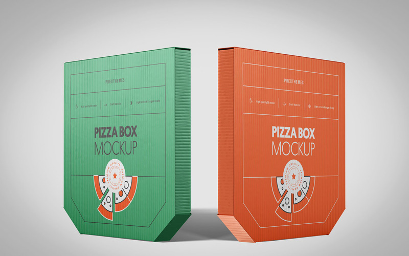 Makieta PSD Box po pizzy, tom 19