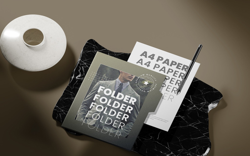 Makieta folderu A4 PSD, tom 05