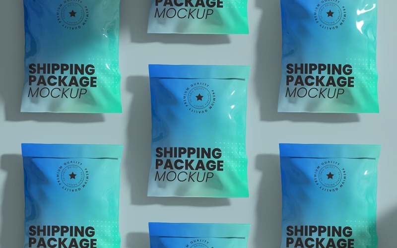Versandpaket PSD Mockup Band 19