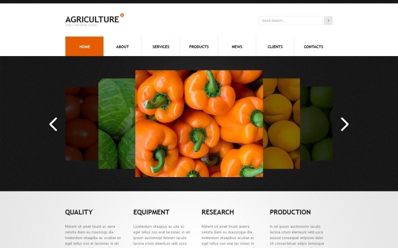 Agriculture PSD Template