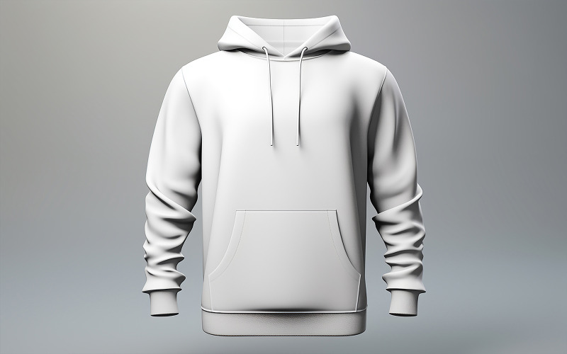 Hangende lege hoodie mockup_hangende witte hoodie