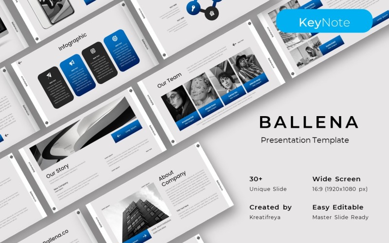 Ballena - Business-Keynote-Vorlage