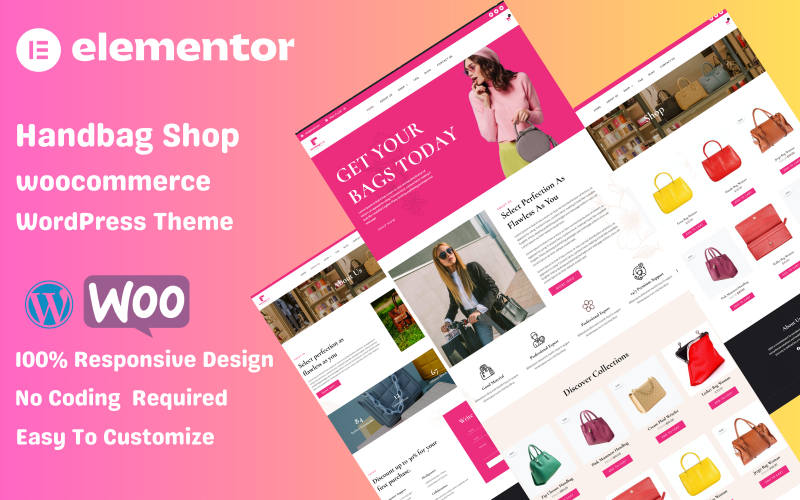 Handtaschen-Shop WooCommerce WordPress-Theme