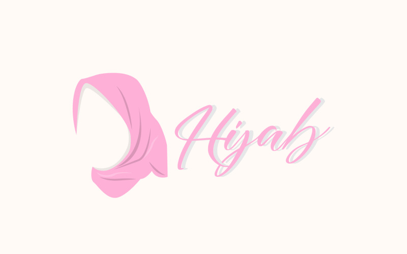 Hijab Logo Mode Product Vector Versie1