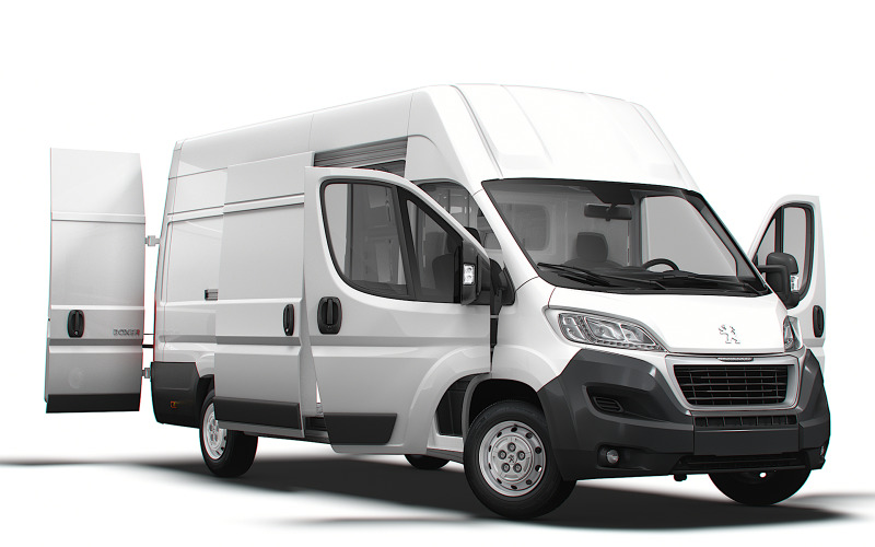 Wnętrze Peugeot Boxer Van L4H3 HQ 2023