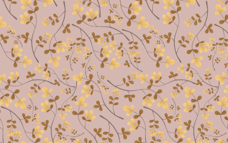 Levél őszi varrat nélküli mintát