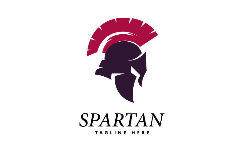 Logo Spartan Vector Logo casco Spartan V6