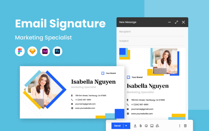 Marknadsspecialist - E-postsignaturmall V2