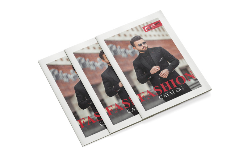 Design unico del modello di rivista di moda