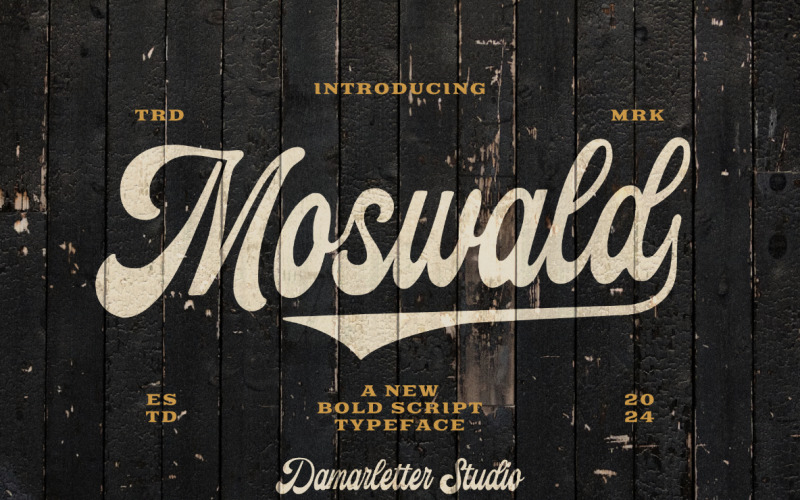 Handschriftliche Moswald-Schrift