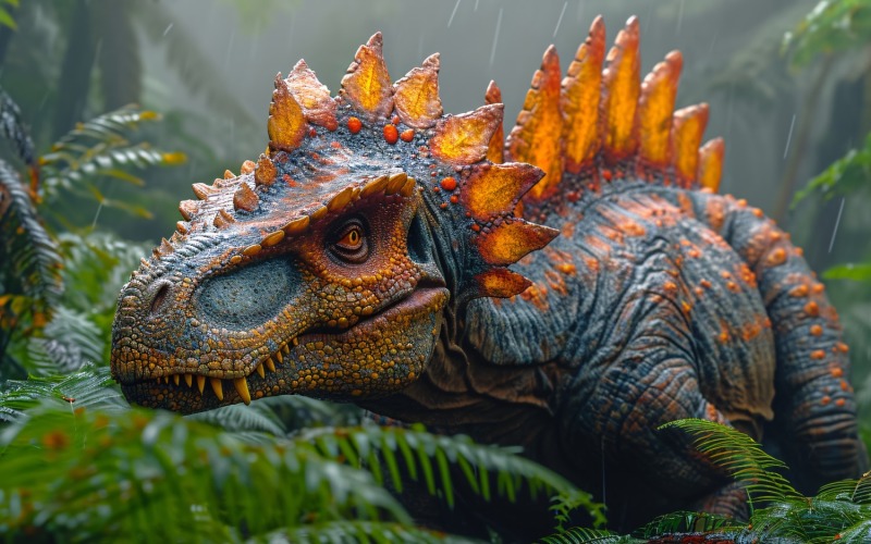 Реалістична фотографія динозавра спинозавра 3