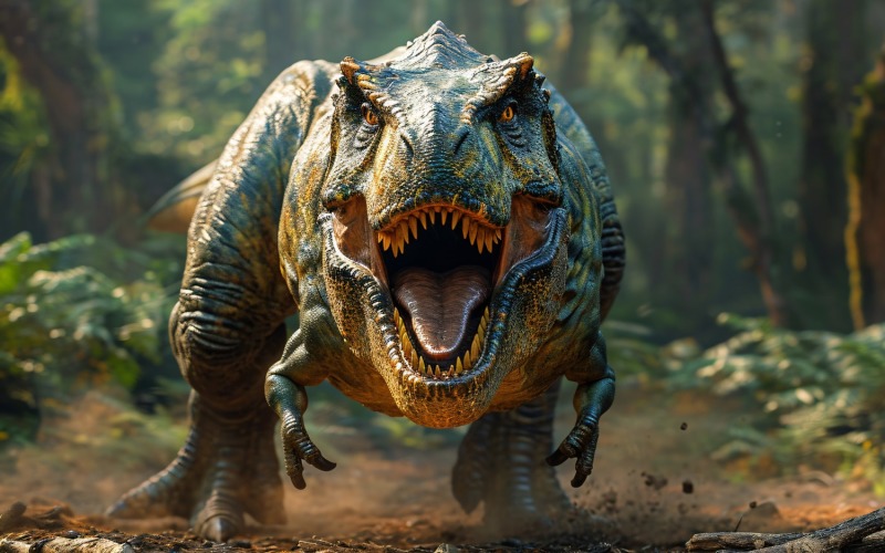 Реалістична фотографія динозавра Tyrannosaurus Rex 4